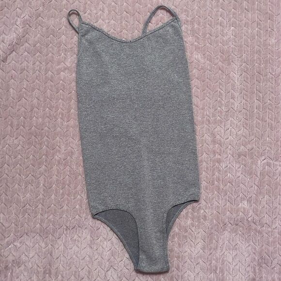 Intimately by Free People Womens Gray Sleeveless Bodysuit - Picture 3 of 5